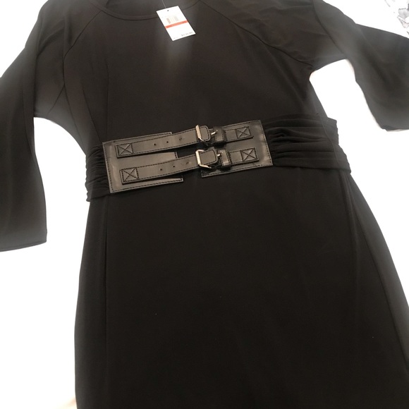 MICHAEL Michael Kors Dresses & Skirts - Michael lots black dress w black belt